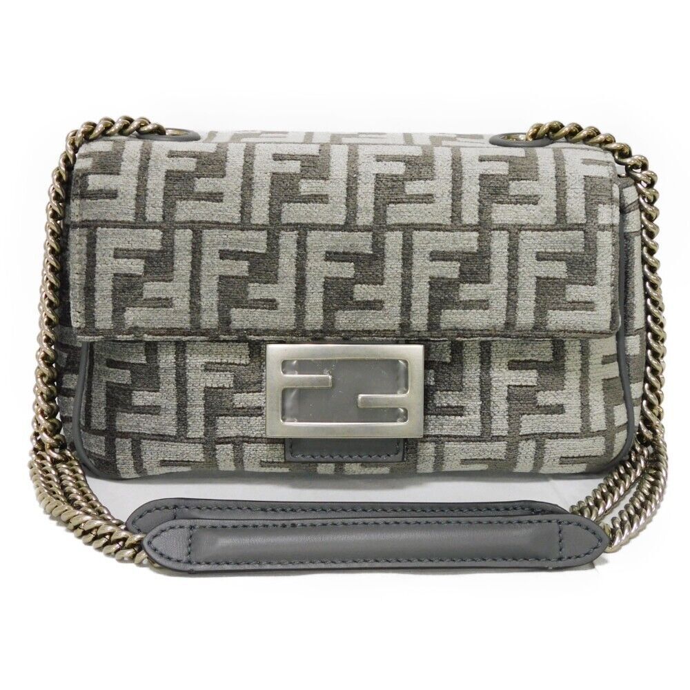 Auth Fendi Bucket Chain Midi Alg7 F1Hzo #119495F22B - Picture 1 of 15